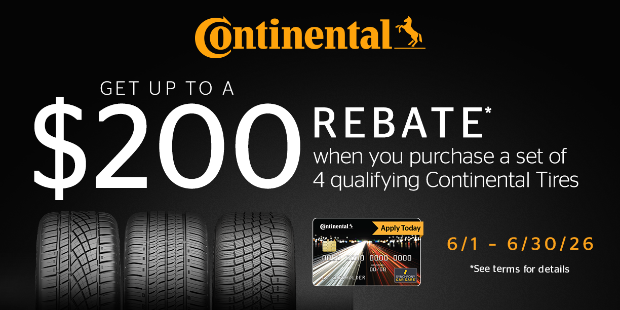 Continental Tire Rebate