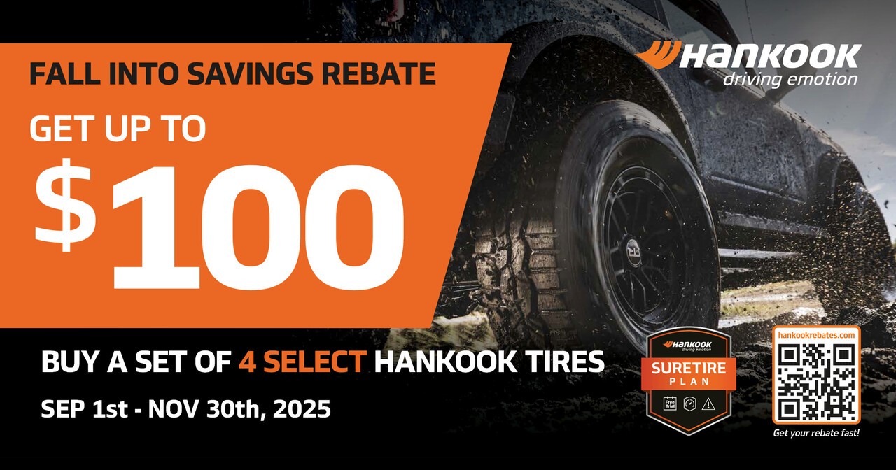 Hancook Tire Rebate