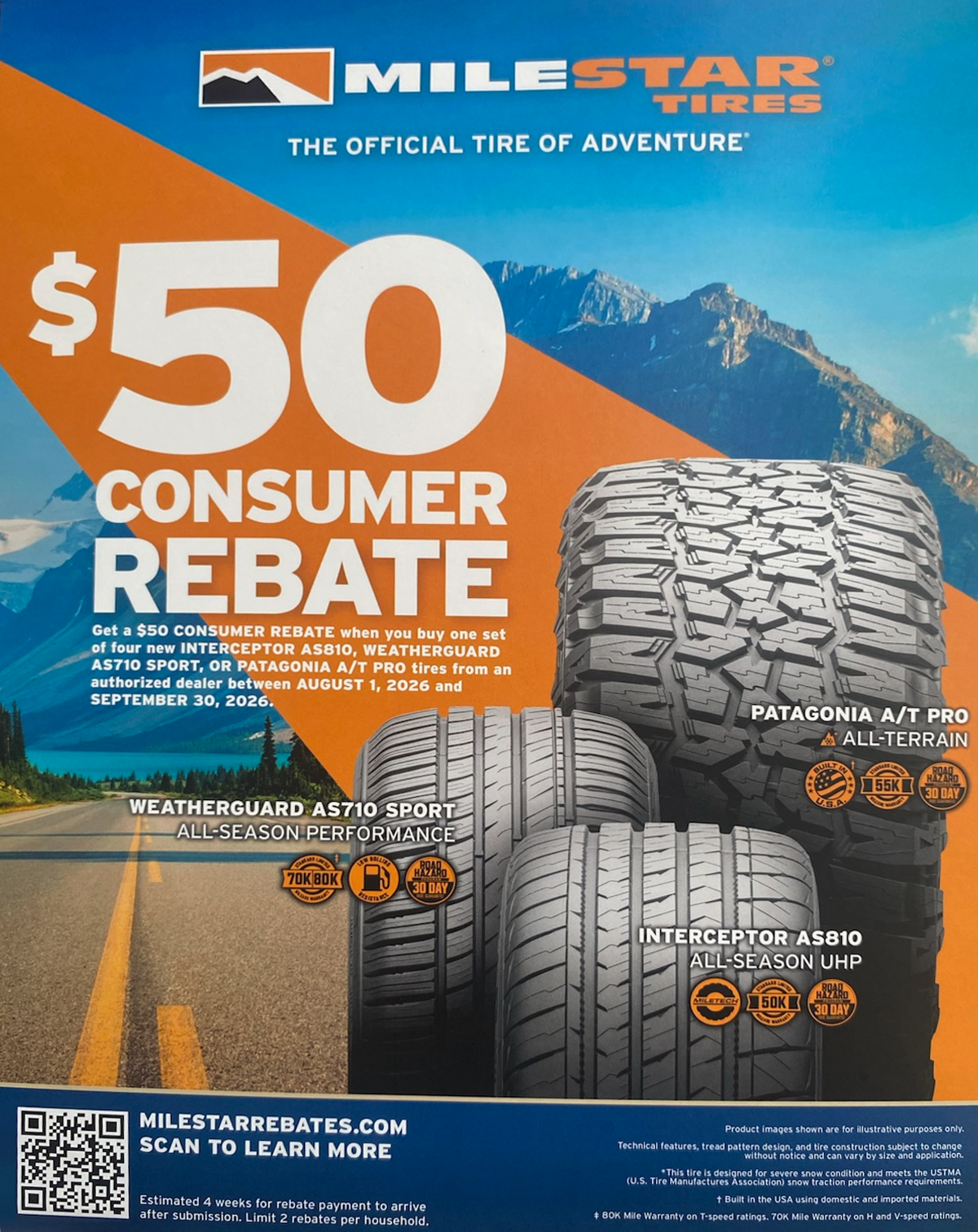 Hankook Tires Rebate
