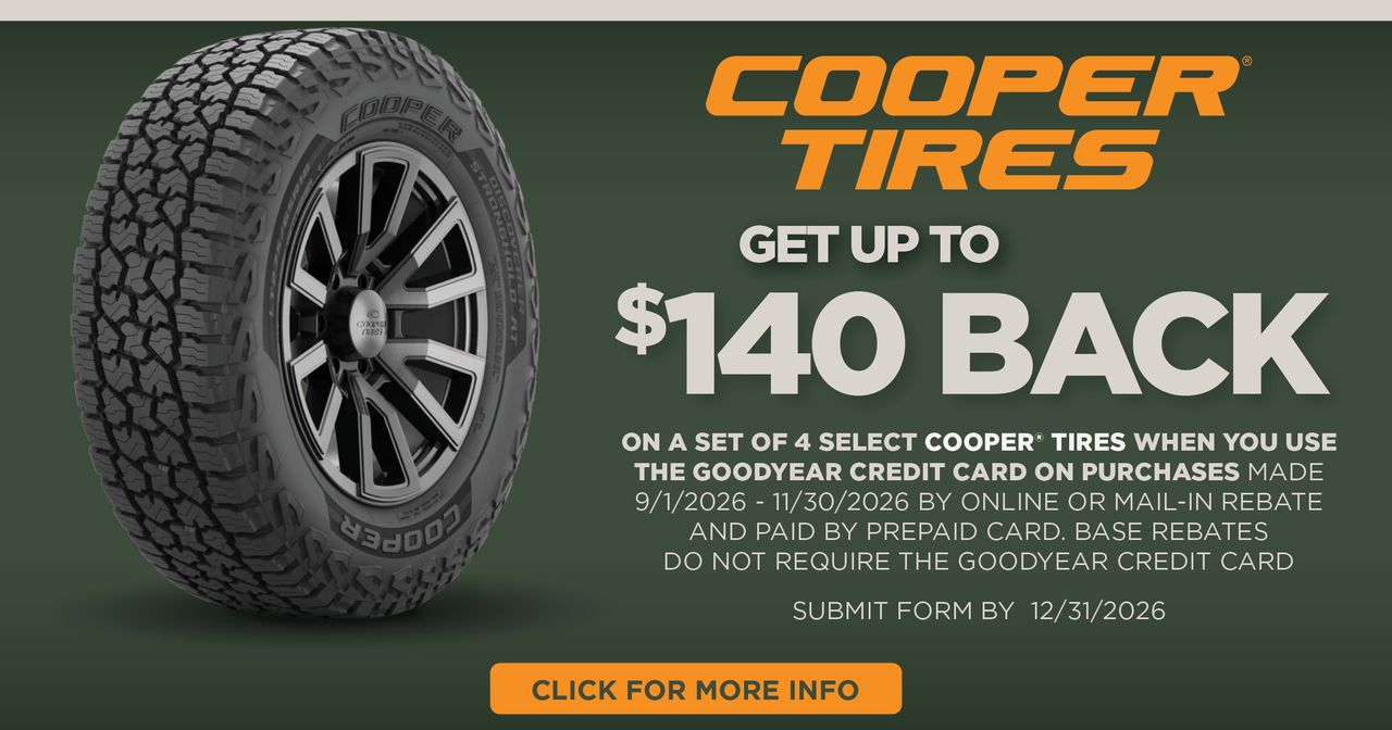Cooper Tires Rebate